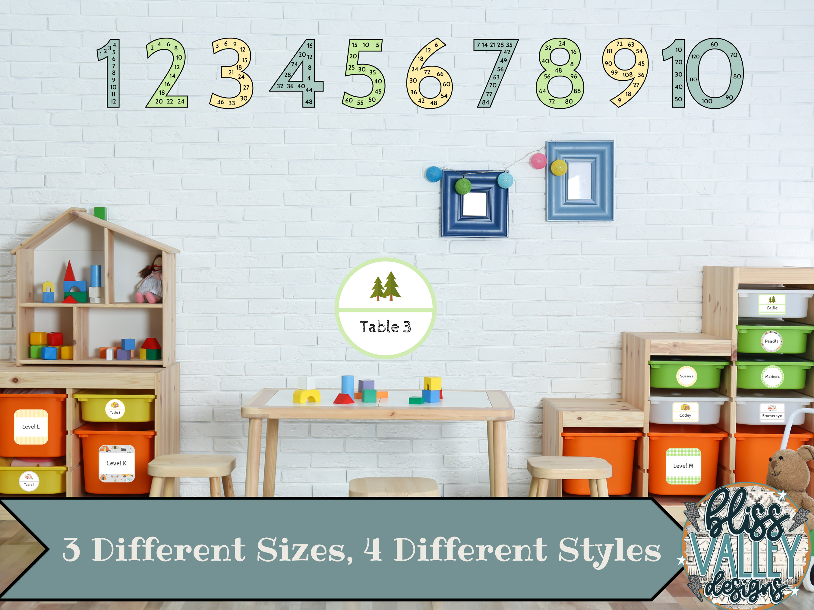 Editable Camp Theme Printable Classroom Labels / Teacher Resources ...