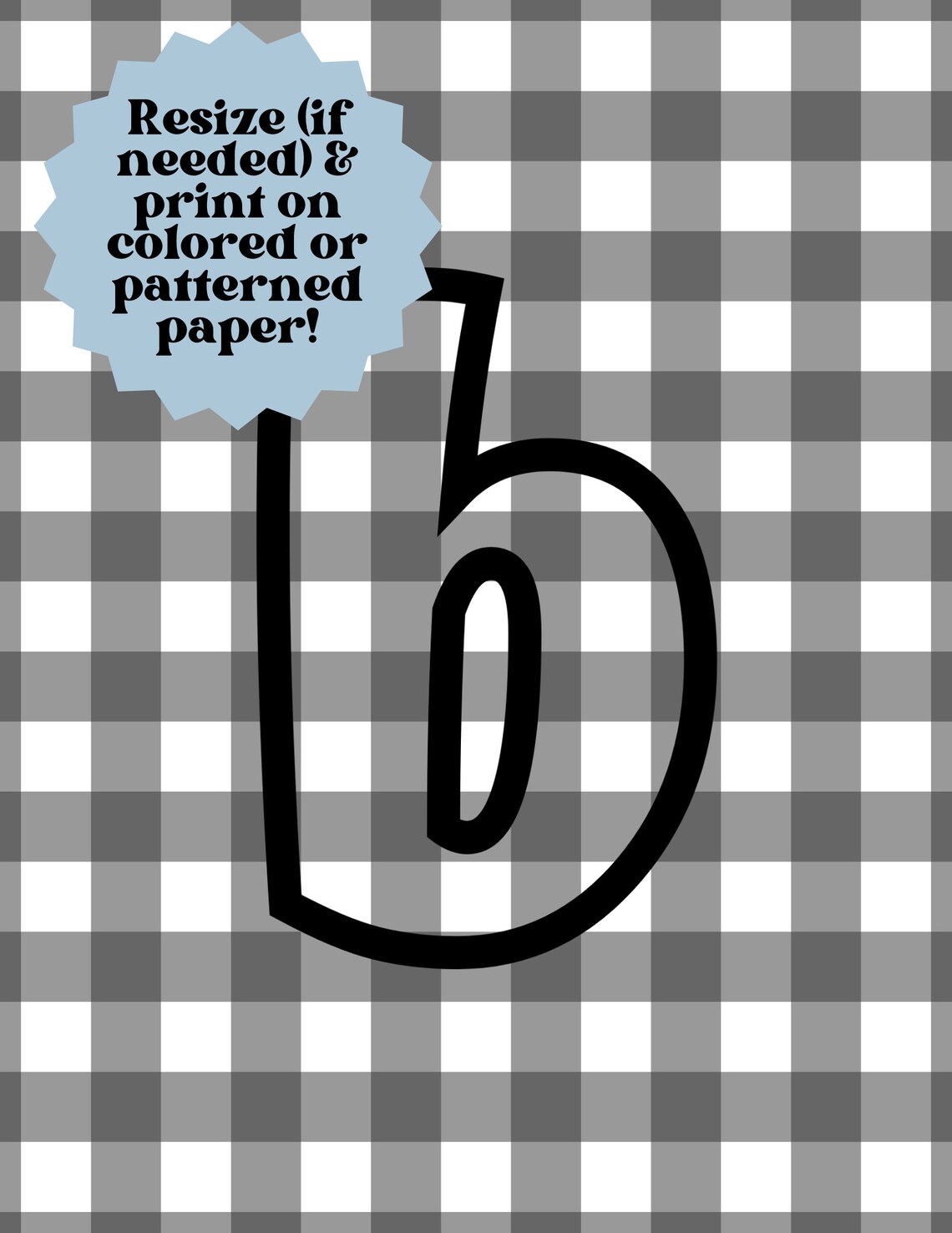 Printable Bulletin Board Letter Set / Numbers / Punctuation / - Etsy