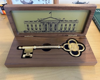 President Trump Ceremonial Key to White House | RARE 100% Real