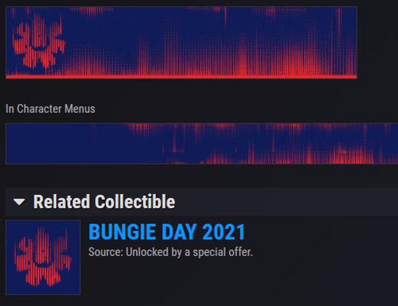Destiny 2 Bungie Day 2021 Emblem Code. Etsy