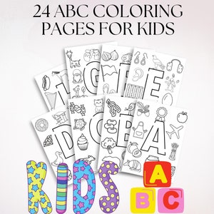 Kolorowanki alfabetu do druku, kolorowanki dla dzieci ABC, litery do druku kolorowanki pdf, kolorowanki ABC powrót do szkoły, prezent dla dzieci