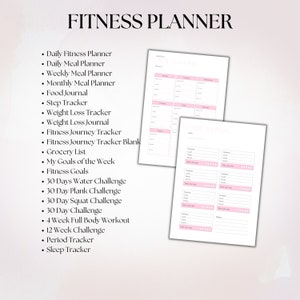 Fitness Planner Digital
