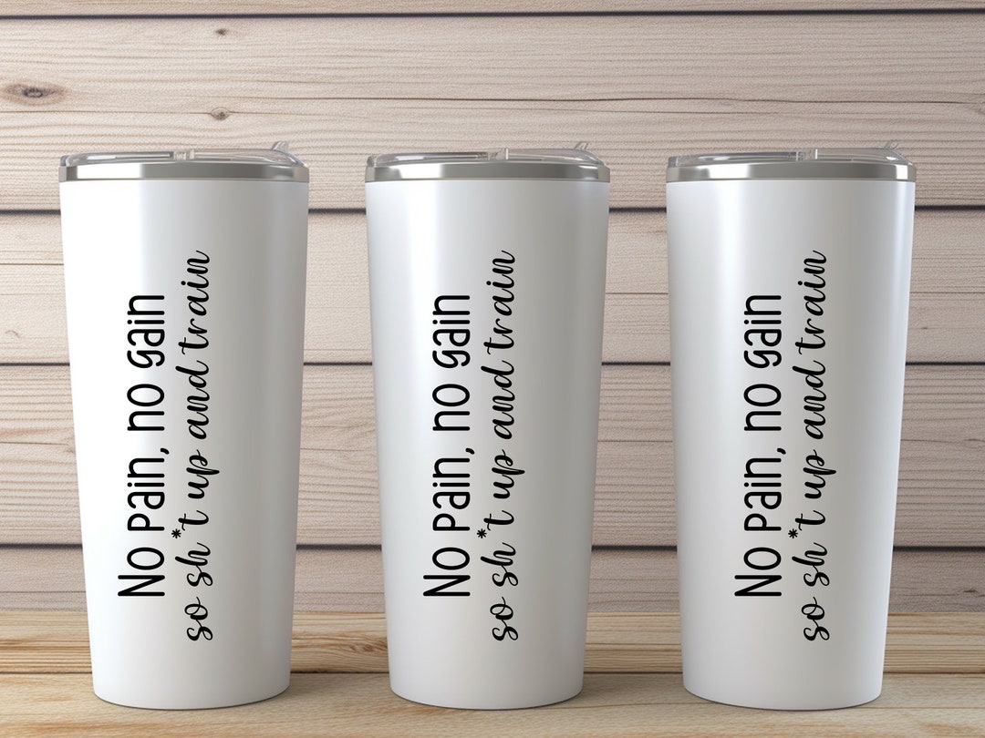 20oz Tumbler Fitness Motivation Gift for Her Tumbler Weight Etsy