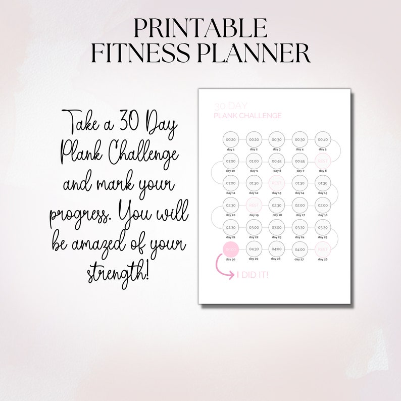 Digital Workout Planner