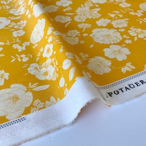 Flowers for Mom in Sunshine / Potager / Sharon Holland / Art Gallery Fabrics / 1/2 Yard and 1 Yard Increments