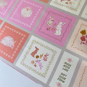 Wool Wonders - Fabric Panel / Cottage Grove / AGF Studio / Art Gallery Fabrics / 1/2 Yard  and 1 Yard Increments