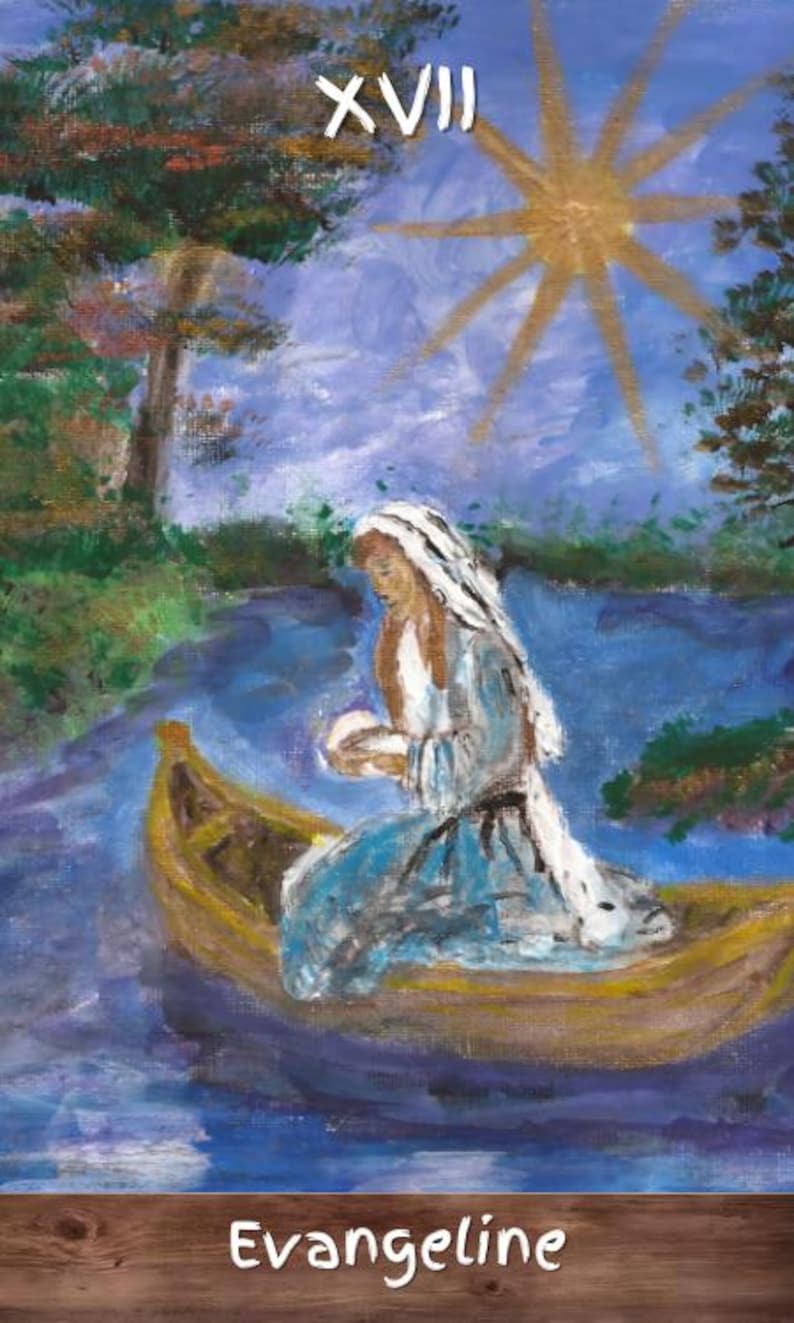 Louisiana Cajun & Creole Tarot - 78 card deck - standard size 2.75 x 4.75in (70x120mm) on premium 330gsm black core cardstock LIMITED PRINT image 4