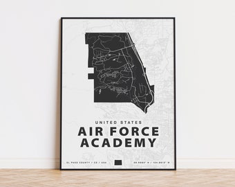 Dover Air Force Base Map Print - Etsy