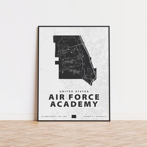 Air Force Akademie Karte drucken