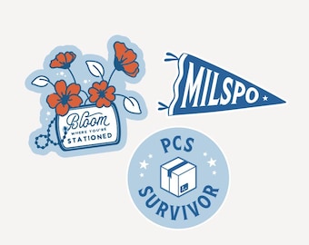 Milspo Vinyl Sticker Pack