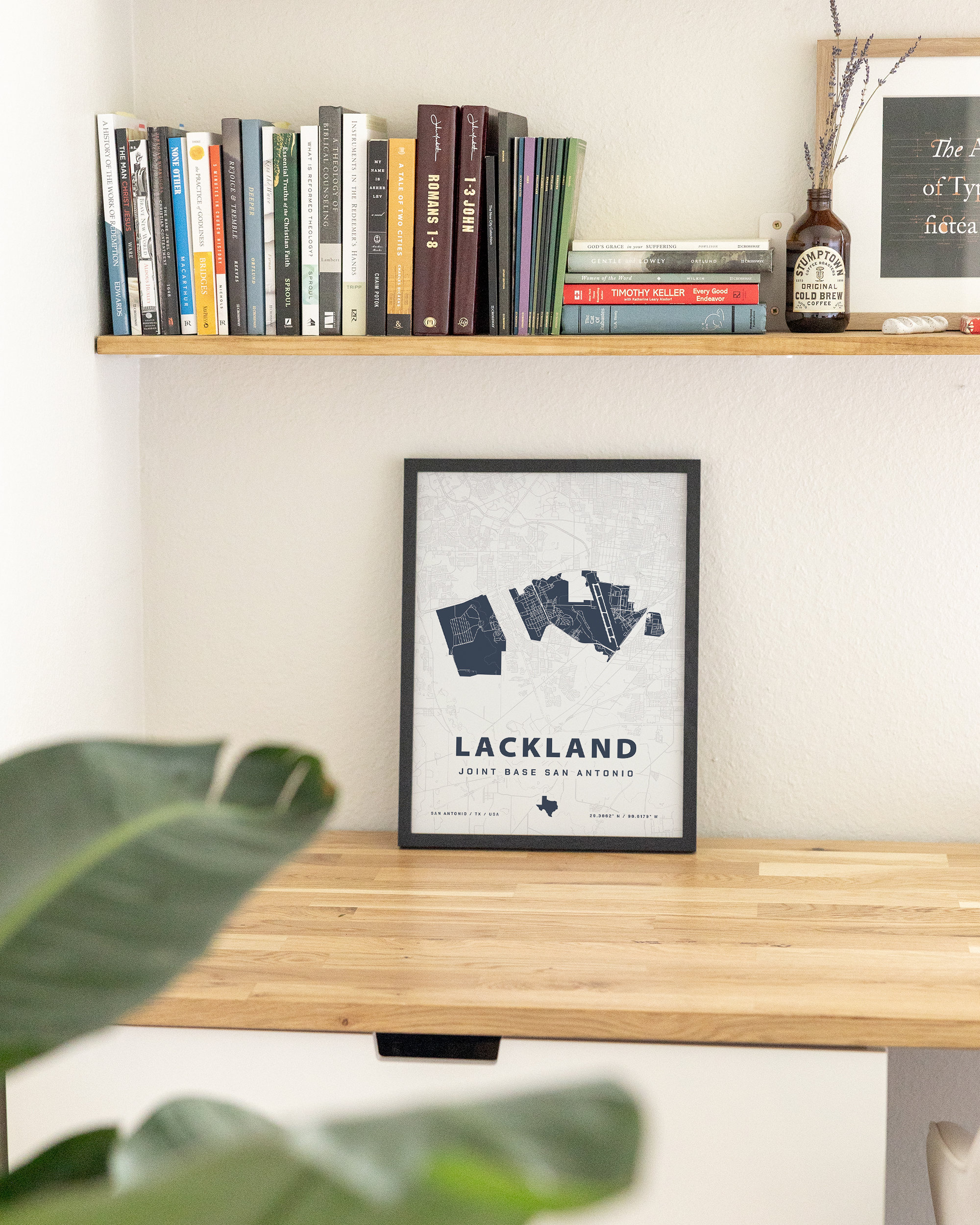 Lackland Air Force Base Map Print - Etsy
