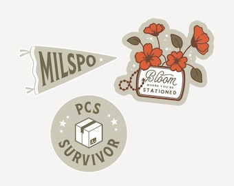 Milspo Vinyl Sticker Pack