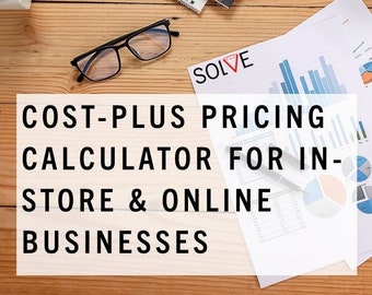 Calculadora de precios de costo más margen - Plantilla de Excel