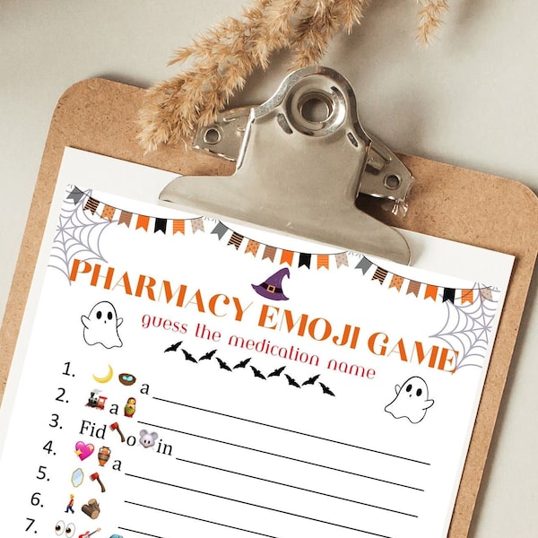 Pharmacy Week Games Etsy