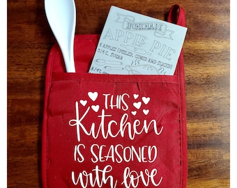 Potholder Gift Set | Bridal Shower Gift, Bridal Shower Prize, Cheap Gift, Gift for Friend, Inexpensive Gift, Gift for Mom