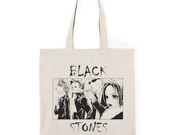 Black Stones Nana Tote Bag | Premium Quality | Anime | Manga