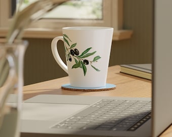 Palestinian Olive Branch Ceramic Mug - Symbol of Peace and Resilience