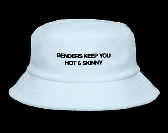 Benders Bucket Hat, Rave Hat, Festival Hat, EDM Hat, Bucket Hat Rave, Tweet, DJ Fan Gear