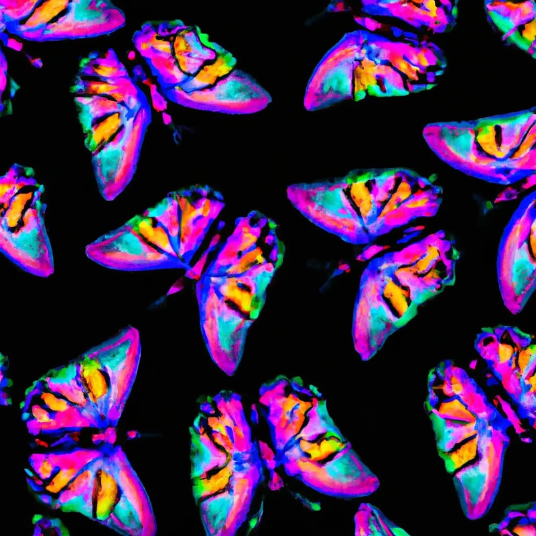 Rainbow Butterflies Digital Download - Etsy