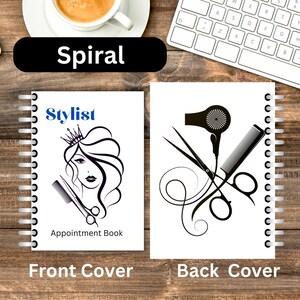 Stylist appointment book is printable and Downloadable , This Digital Planner keeps you organized with all your business activities image 4