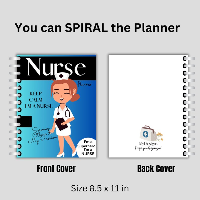 Nurse Planner Digital Planner Keeps You Organized Gift for Etsy