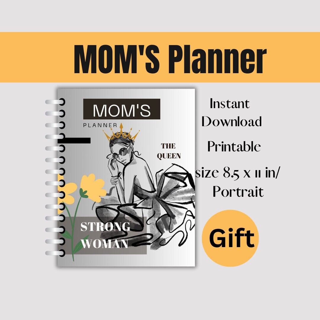 MOM Planner Printable and Instant Download, Household Planner Keeps You ...