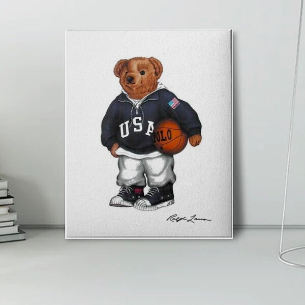 Polo Bear - Etsy