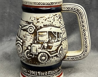 Vintage Avon Antique Cars  Beer Stein or Miniature Mug