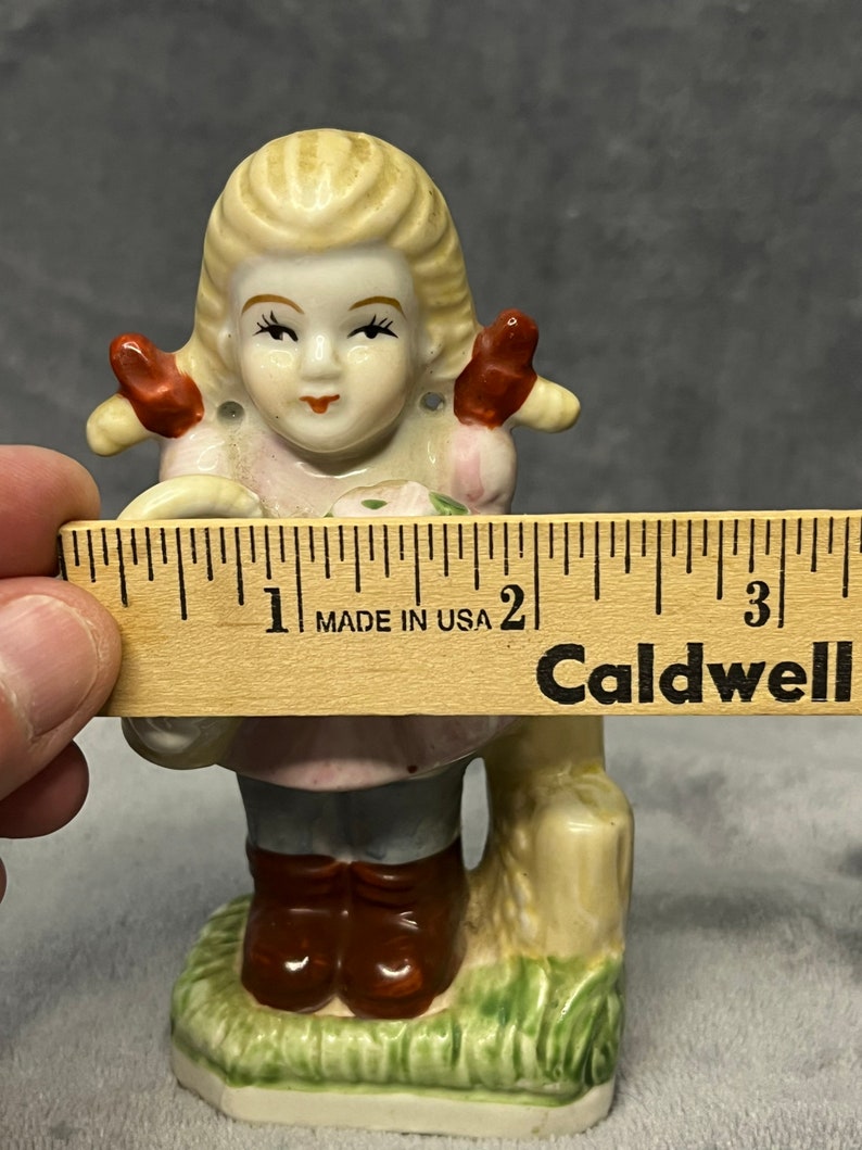 Vintage Porcelain Girl Figurinemade in China Etsy