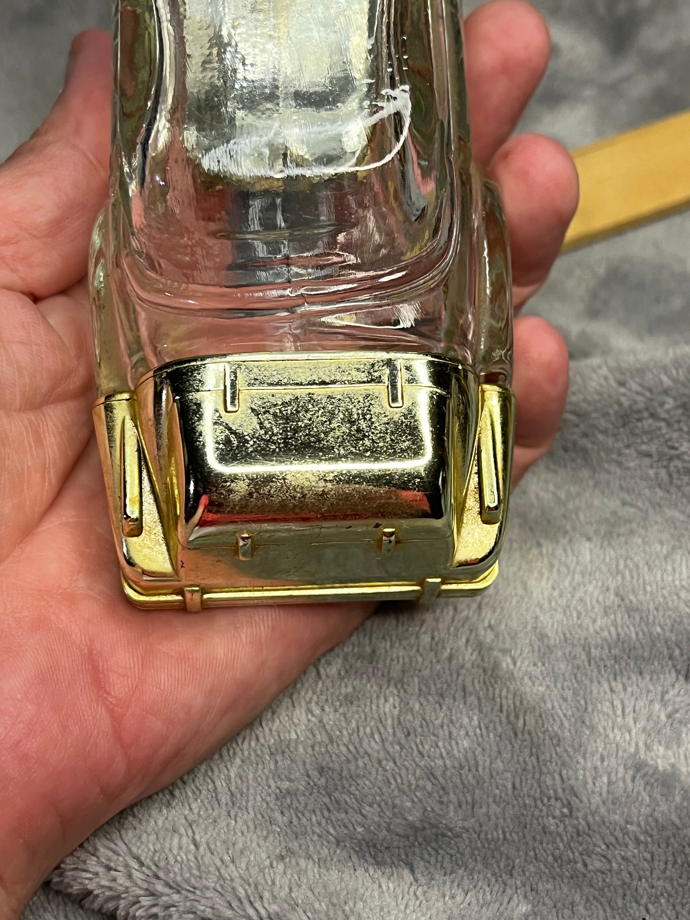 Vintage Avon Bottle Solid Gold Cadillac Aftershave Car Etsy