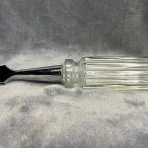 Vintage Avon One Good Turn After Shave Bottle Flathead Screwdriver