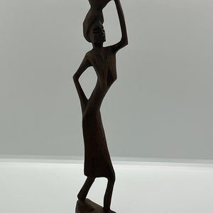 Vintage Hand Carved Wooden Figure