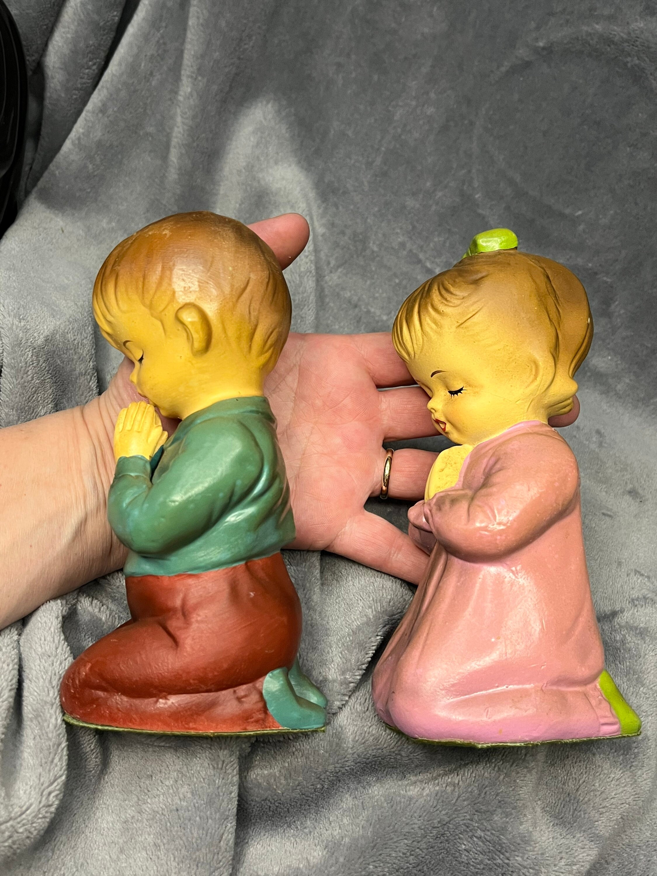 Vintage Boy and Girl Figurines - Norleans Japan - Etsy