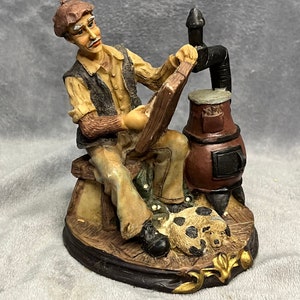 Vintage Man Figurine