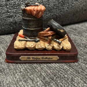 Vintage The Unique Collection Mechanic Figurine
