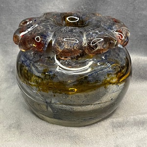 Vintage Hand Blown Flower Vase or Paperweight