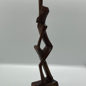 Vintage Hand Carved Wooden Figure