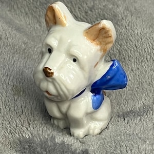 Vintage Ceramic Miniature Schnauzer