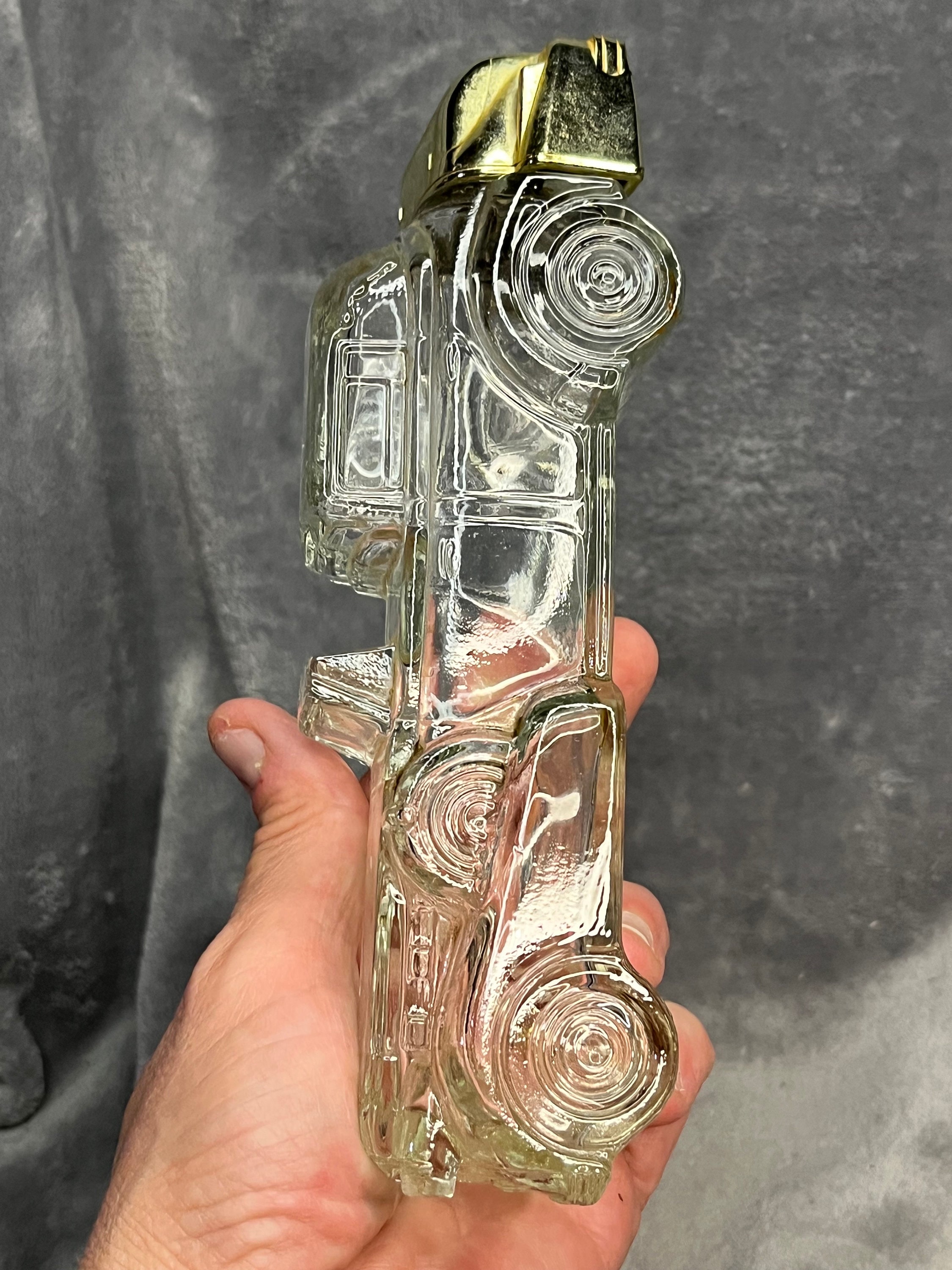 Vintage Avon Bottle Solid Gold Cadillac Aftershave Car Etsy