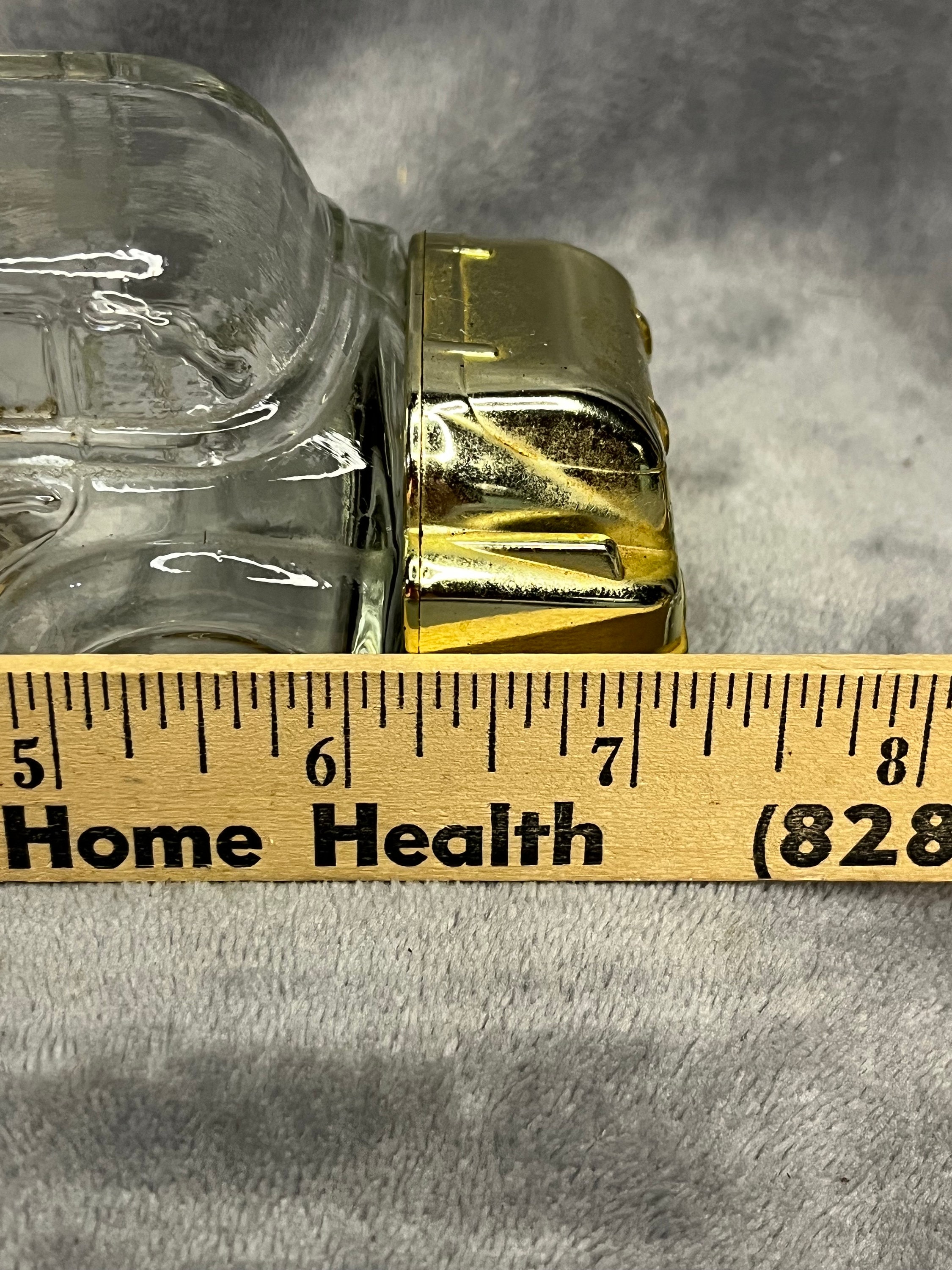 Vintage Avon Bottle Solid Gold Cadillac Aftershave Car Etsy