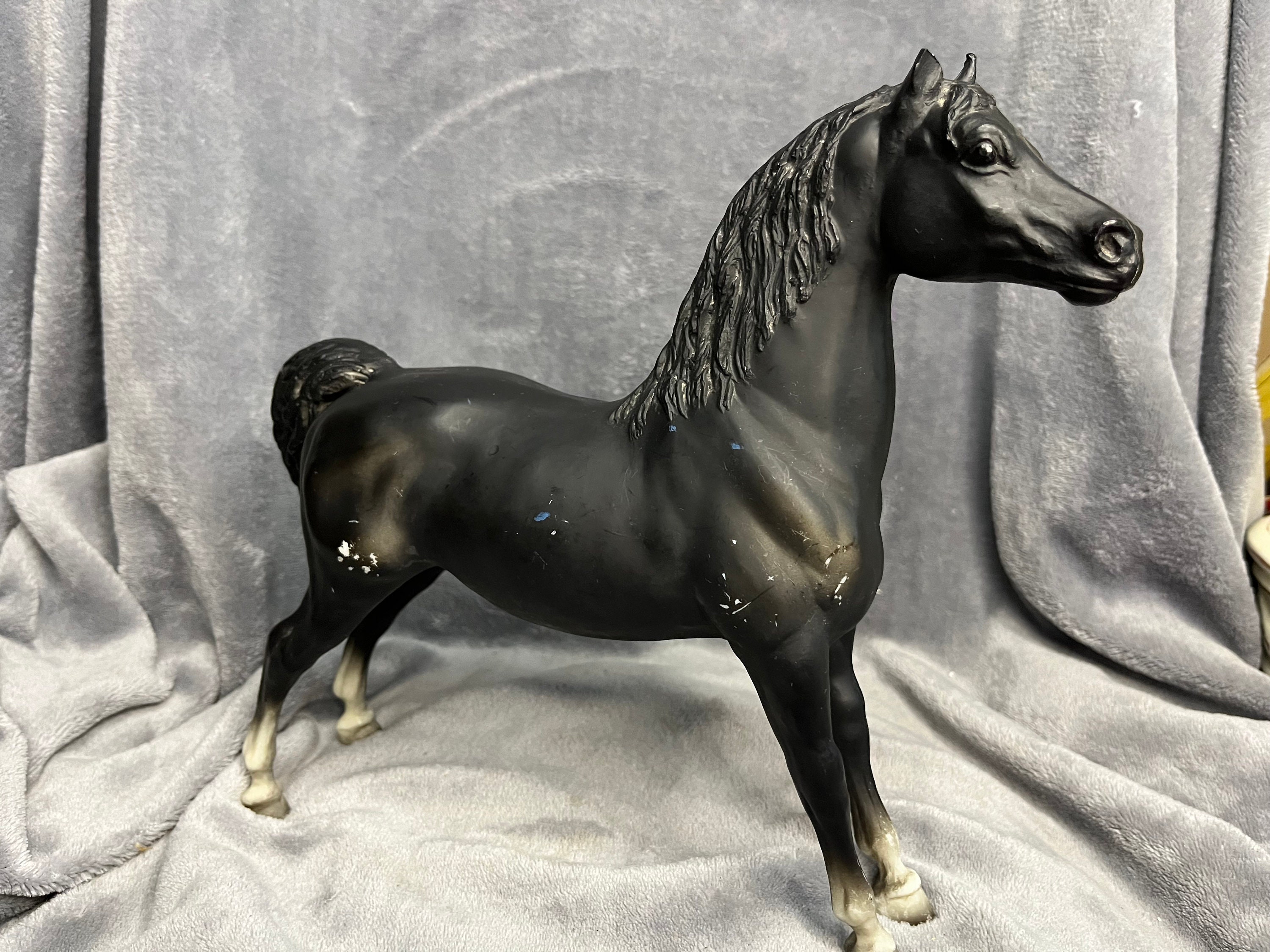Vintage Breyer Horse Black Stretch Morgan - Etsy