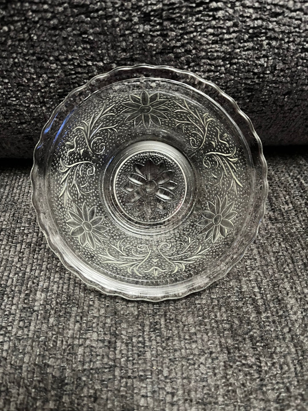 Vintage Indiana Tiara Glass Bowl Etsy