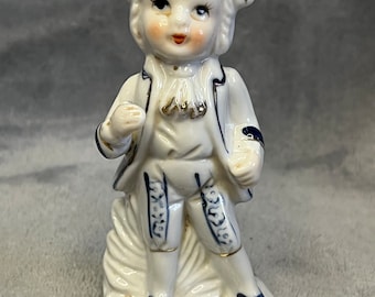 Vintage Ceramic Boy Figurine