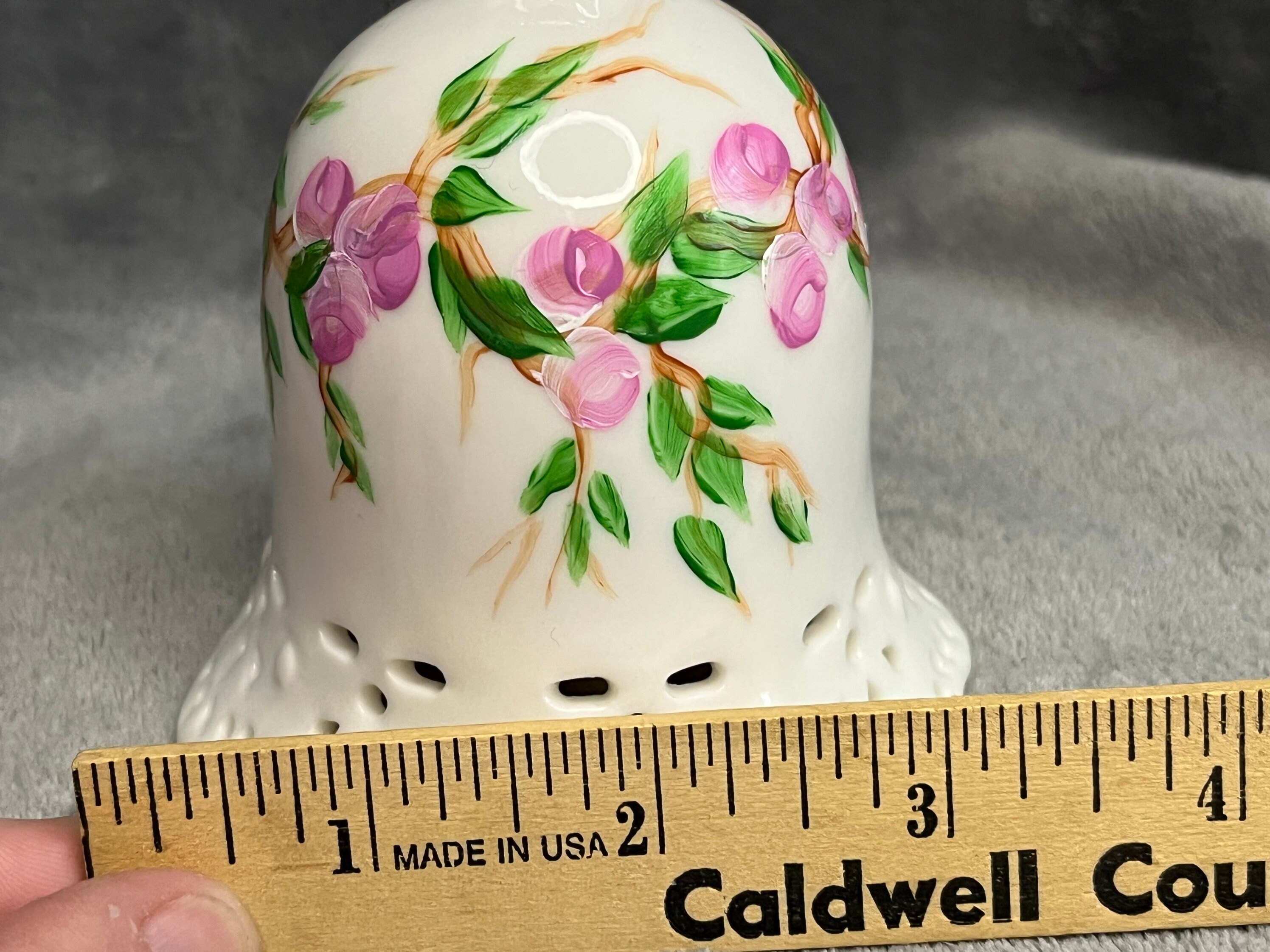 Vintage Porcelain Bell - Etsy