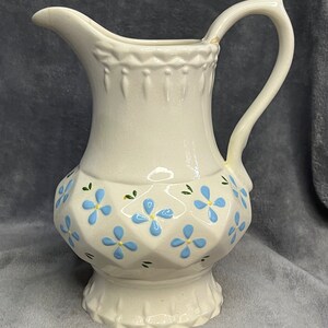 Vintage Mid Century Handmade Pitcher