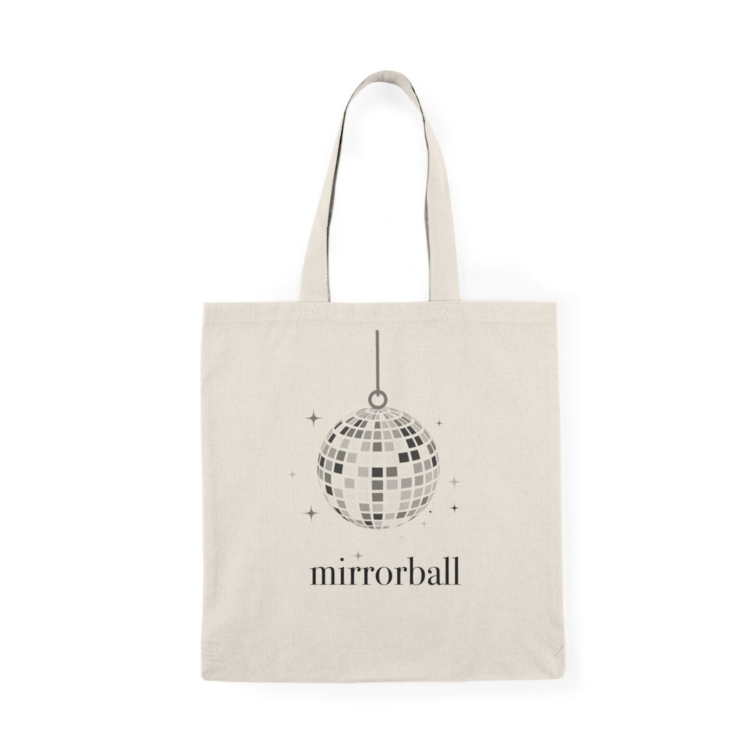 Mirrorball Tote Bag Taylor Swift Tote Bag Taylor Swift Merch Etsy