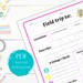 Kids Field Trip Worksheet | Printable Field Trip Question Worksheet ...
