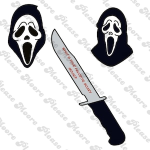 Scream Cookie Cutters