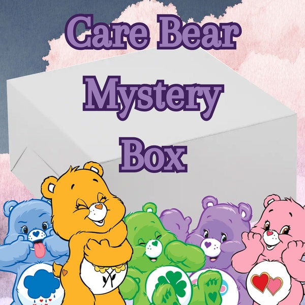Boîte mystère faite main oursins de soins