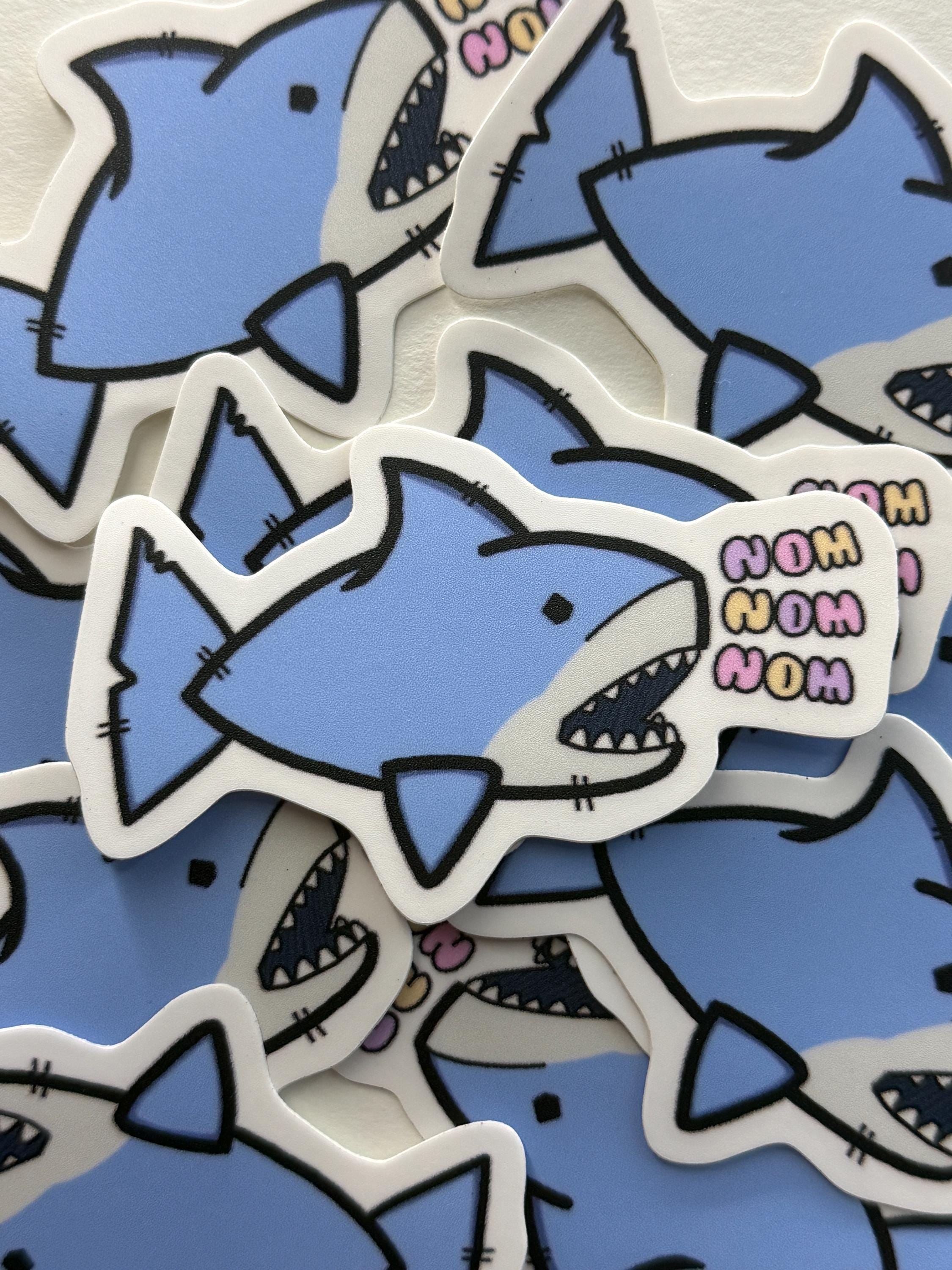 Sticker Bomb Shark Shark Sticker Pack - Etsy